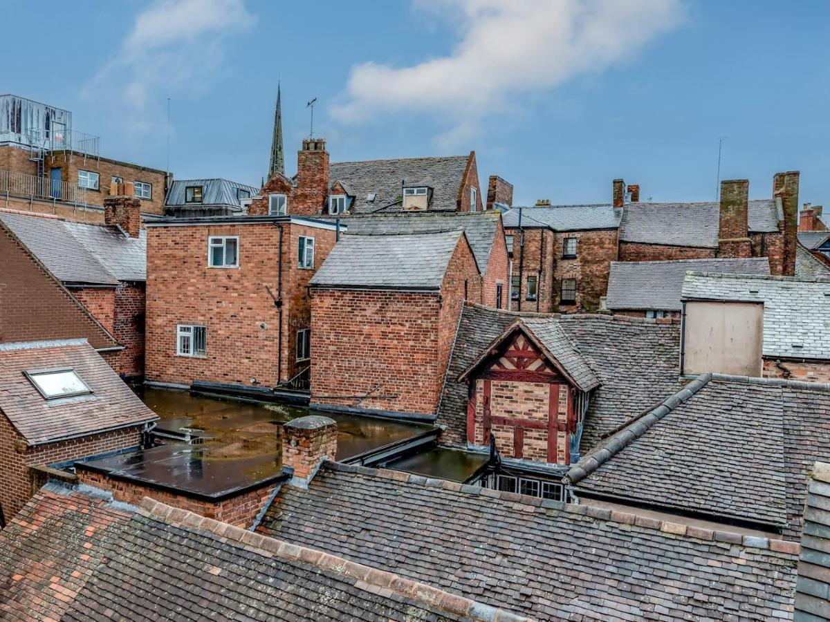 Pass The Keys 5C Charming Town Centre Apartment With Roof Top Views Shrewsbury Exterior photo